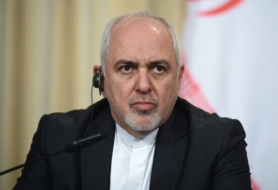 Встреча глав МИД РФ и Ирана С. Лаврова и М. Зарифа