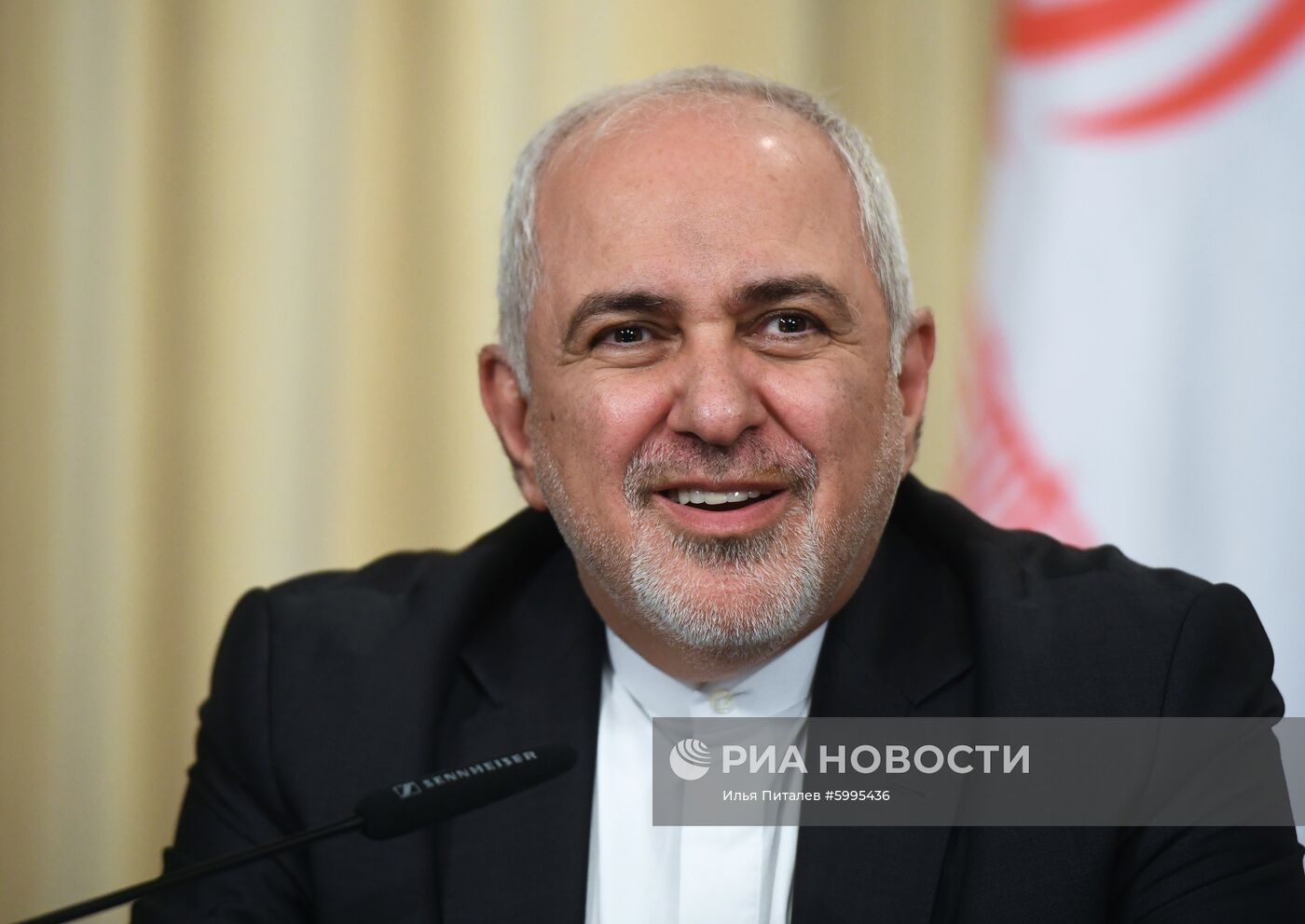 Встреча глав МИД РФ и Ирана С. Лаврова и М. Зарифа