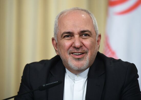 Встреча глав МИД РФ и Ирана С. Лаврова и М. Зарифа