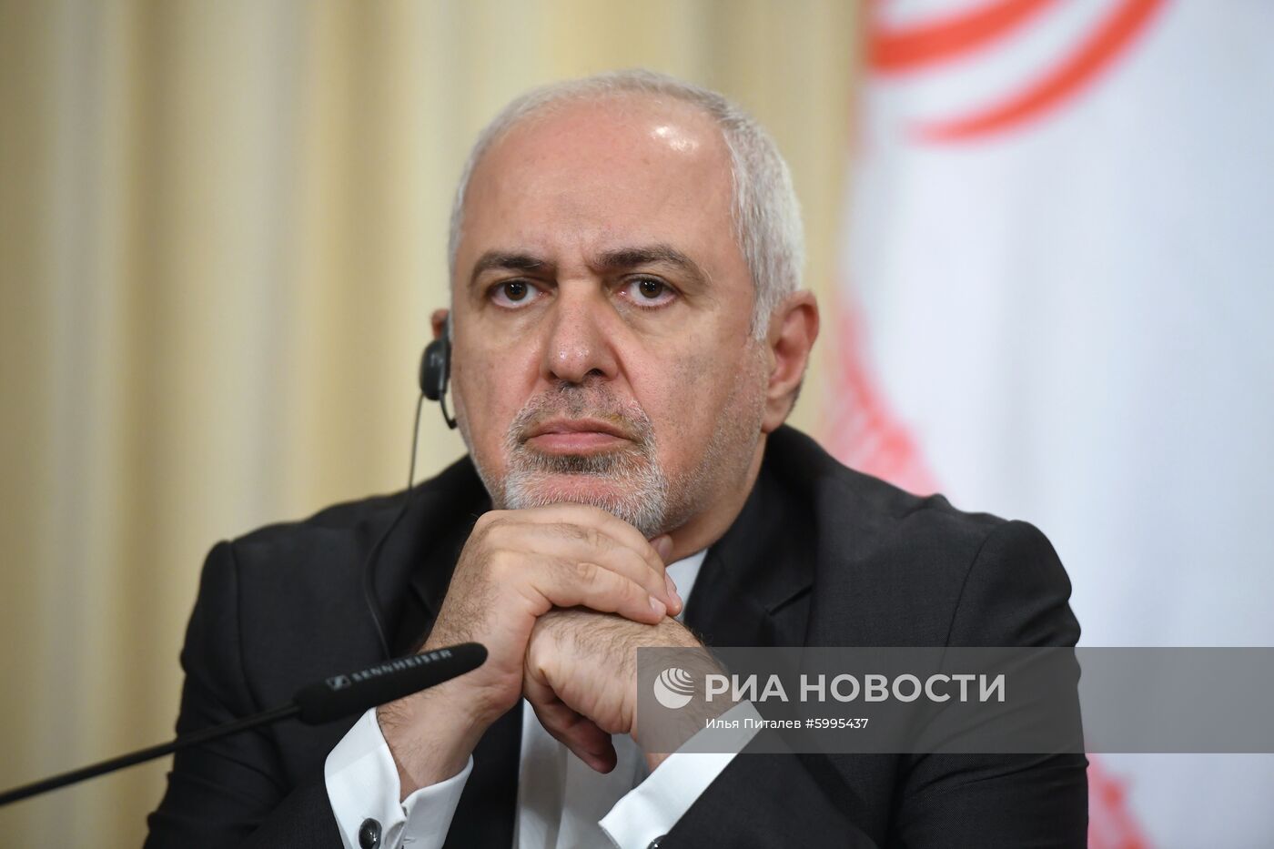 Встреча глав МИД РФ и Ирана С. Лаврова и М. Зарифа