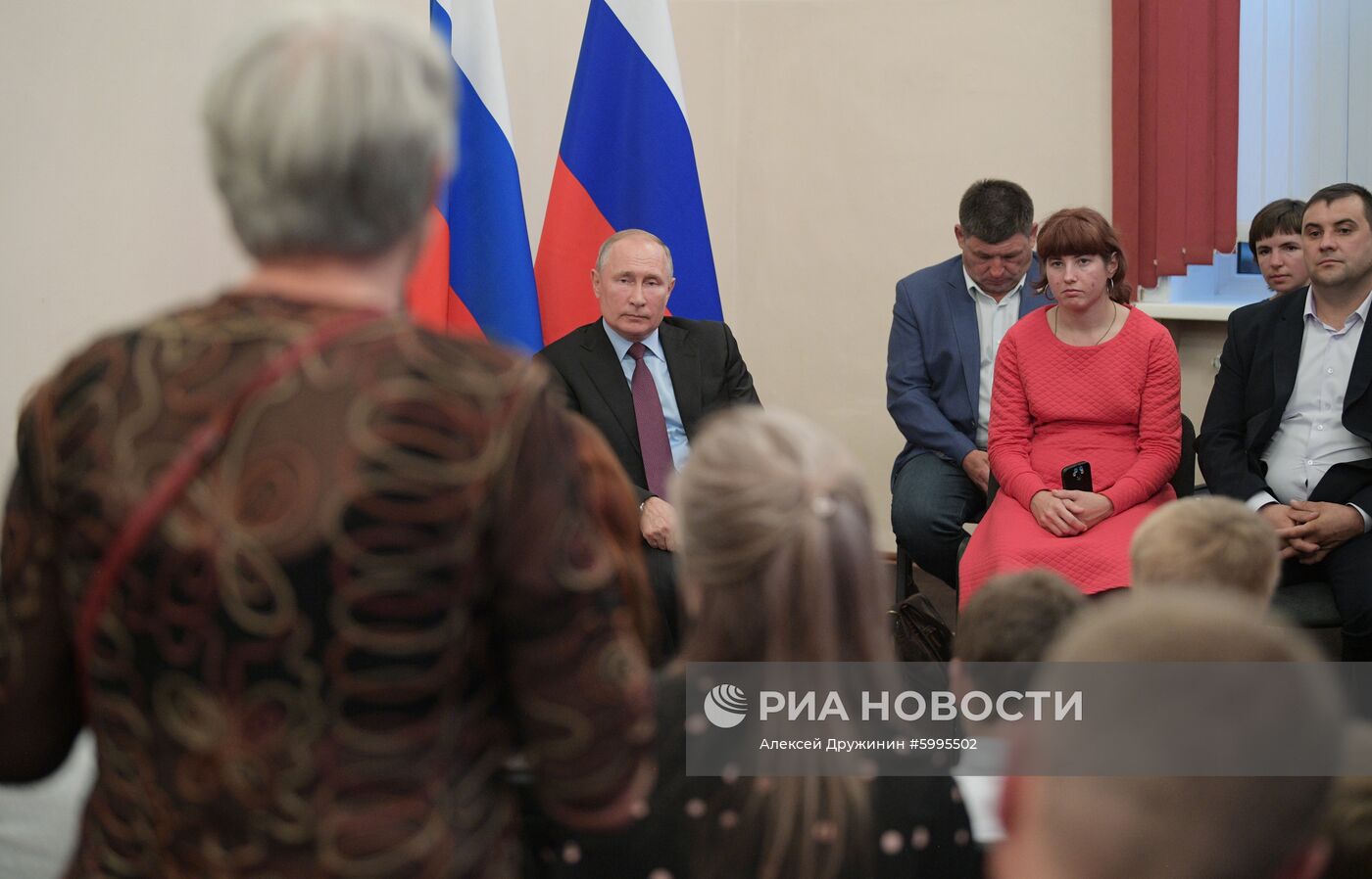 Рабочая поездка президента РФ В. Путина в Сибирский федеральный округ