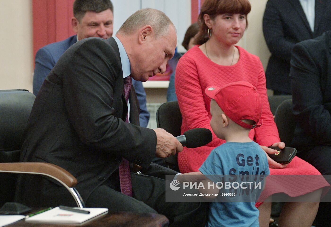 Рабочая поездка президента РФ В. Путина в Сибирский федеральный округ