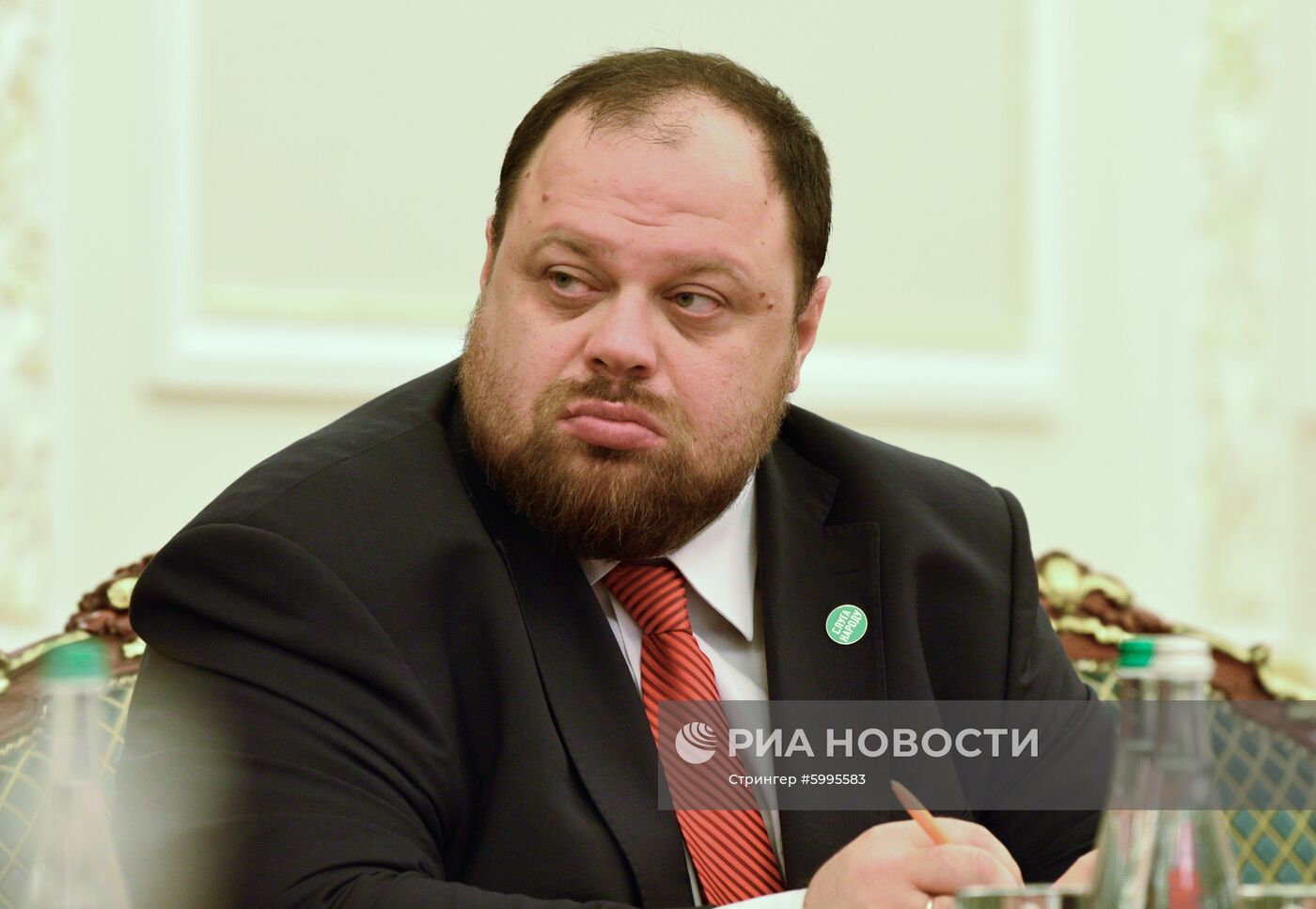 Встреча В. Зеленского с представителями рады и кабинета министров Украины