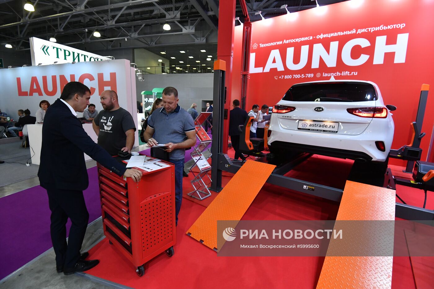 Открытие международной выставки автомобильной индустрии "Интеравто-2019"