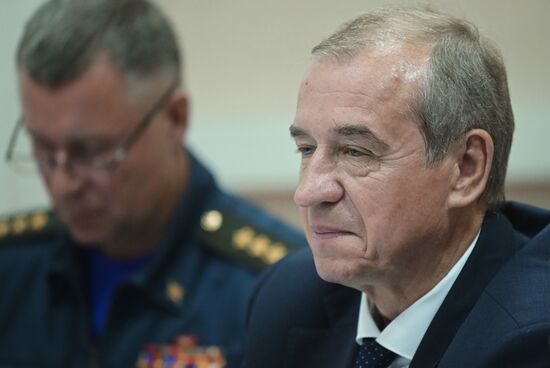Рабочая поездка президента РФ В. Путина в Сибирский федеральный округ