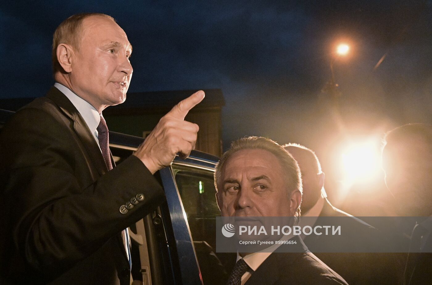 Рабочая поездка президента РФ В. Путина в Сибирский федеральный округ