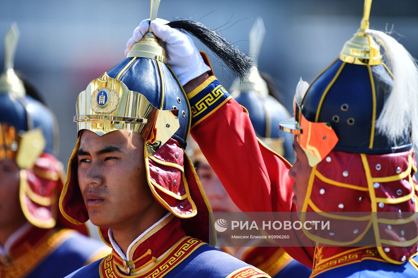 Официальный визит президента РФ В. Путина в Монголию