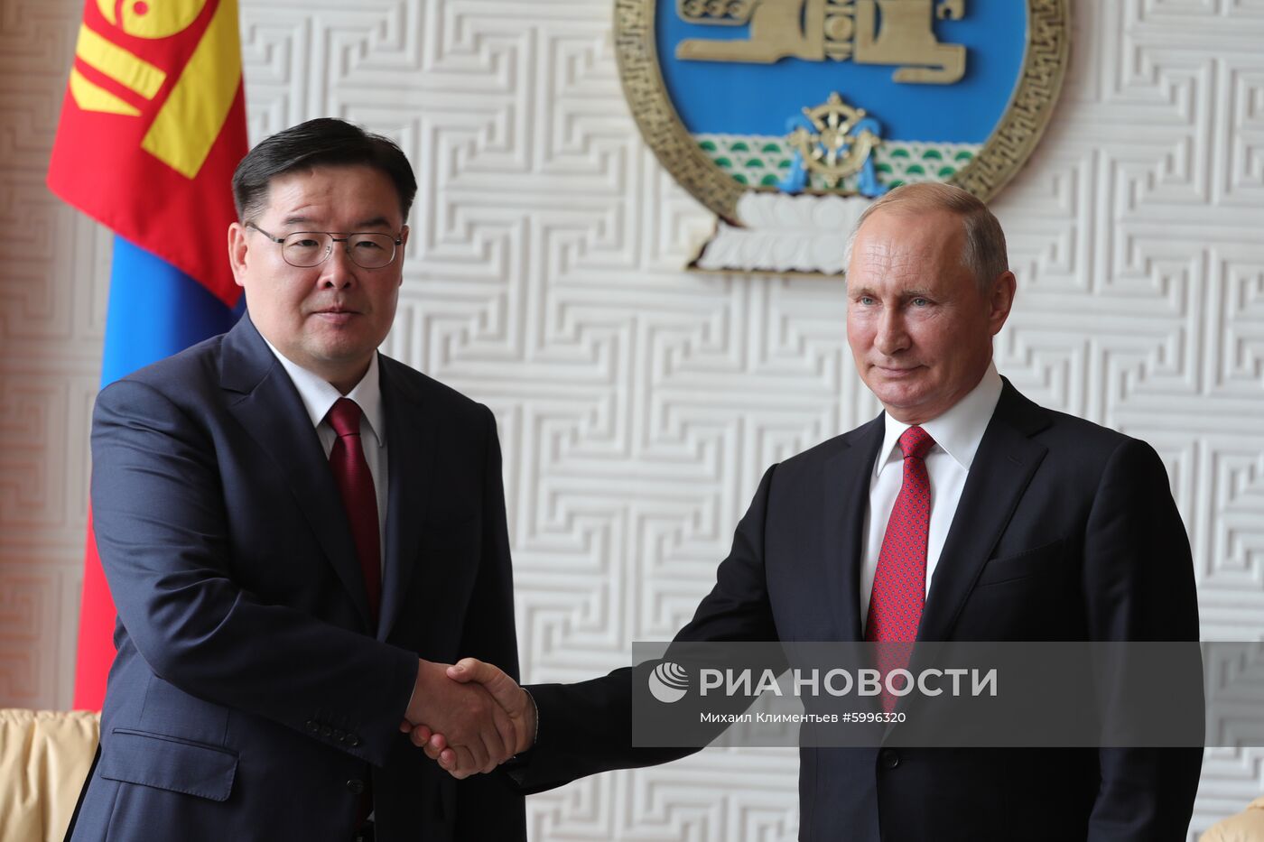 Официальный визит президента РФ В. Путина в Монголию