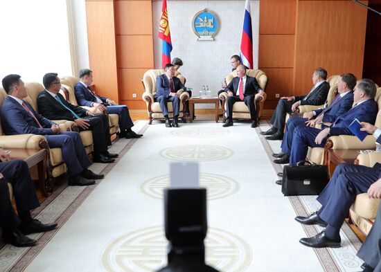 Официальный визит президента РФ В. Путина в Монголию