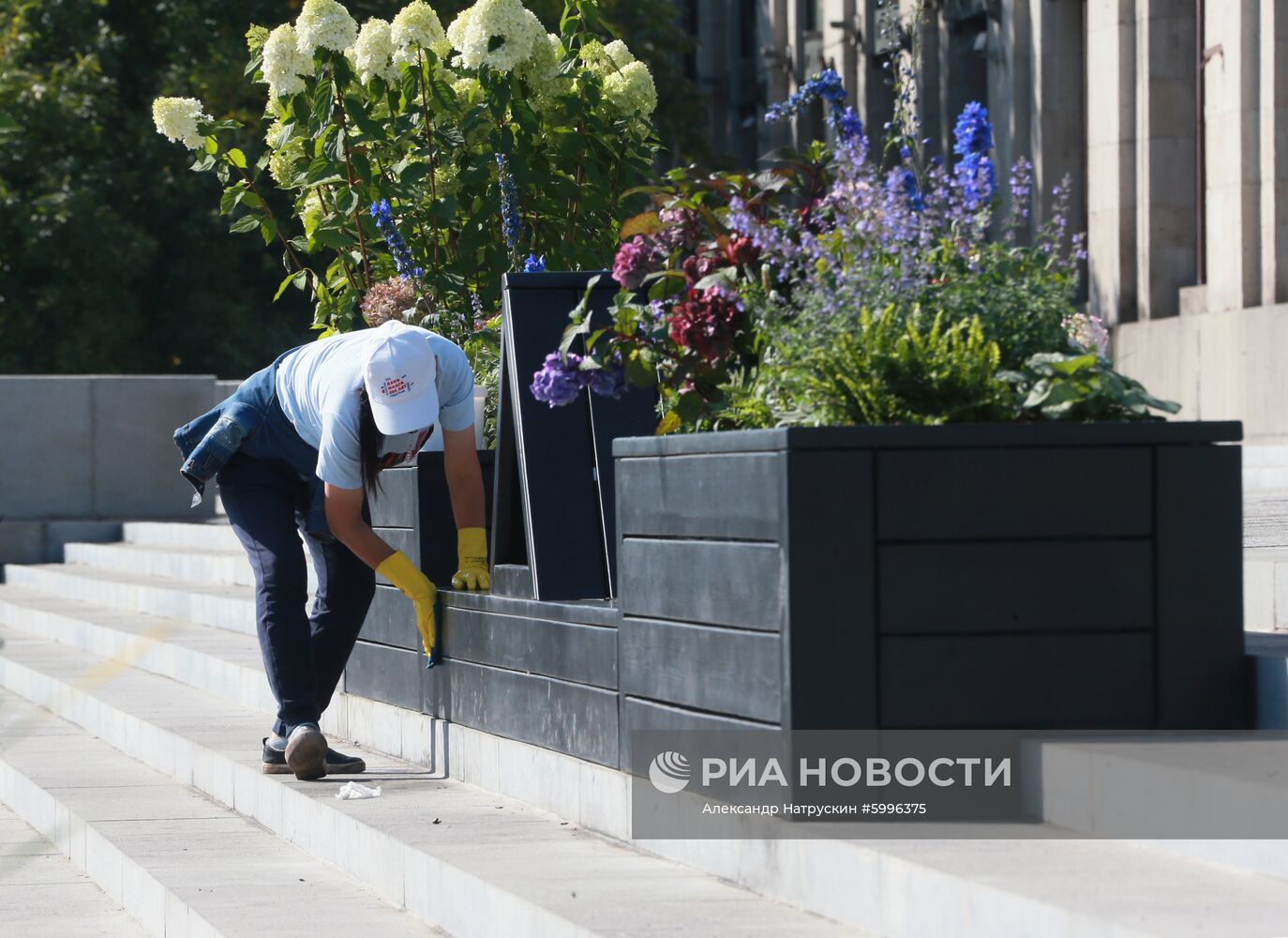 Итоги благоустройства пространства около РГБ им. Ленина