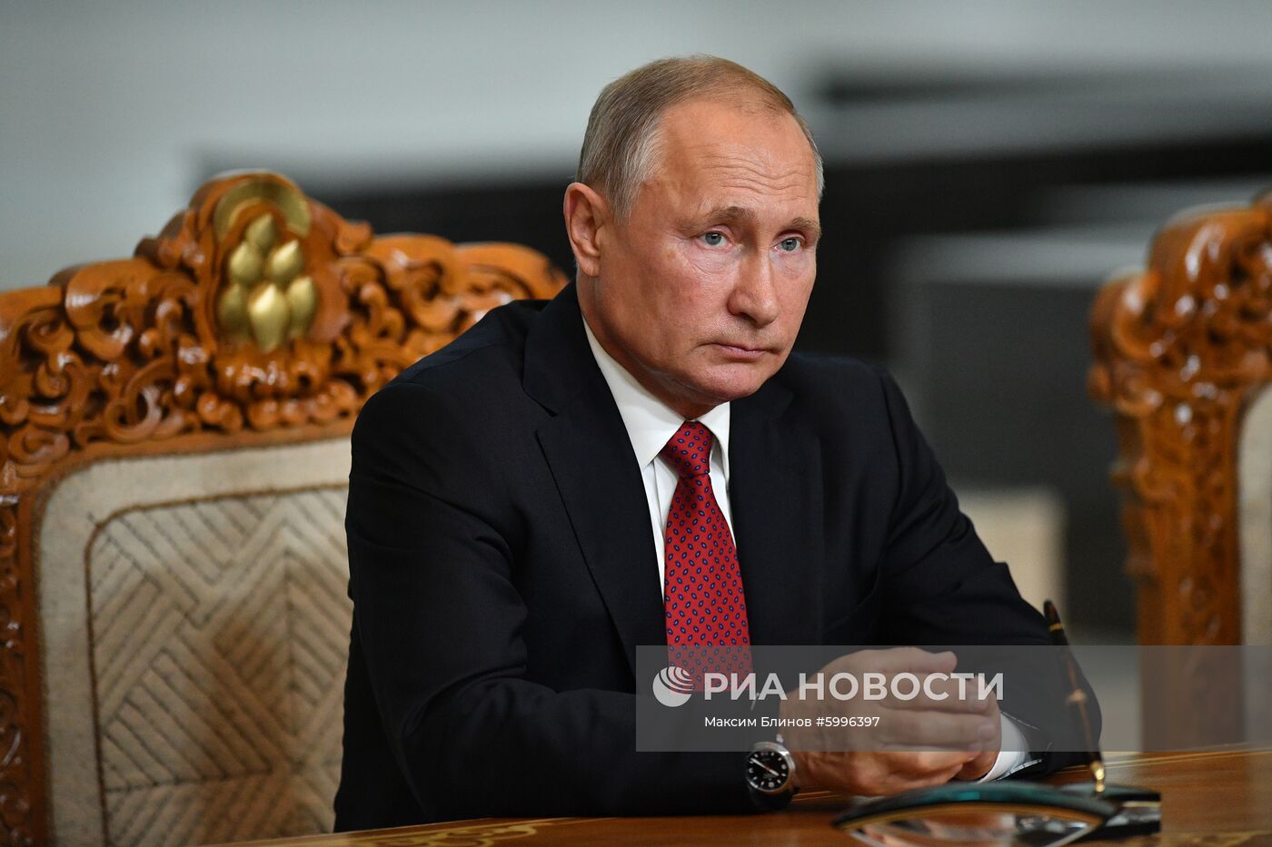 Официальный визит президента РФ В. Путина в Монголию