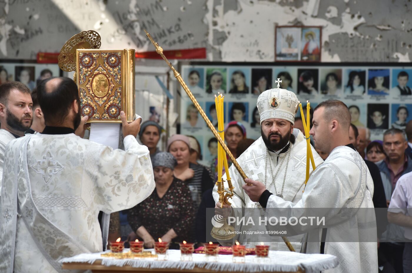 Траурные мероприятия в Беслане