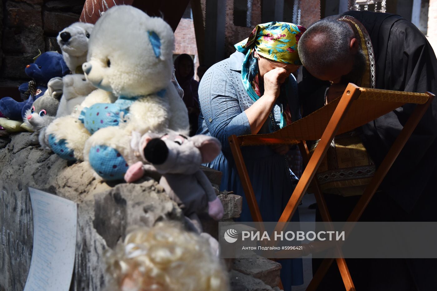 Траурные мероприятия в Беслане