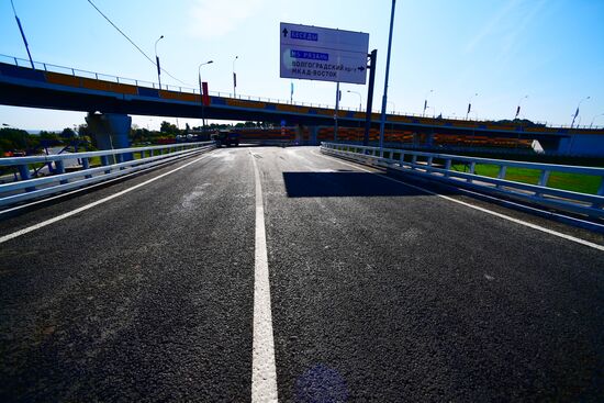 Открытие развязки на пересечении Бесединского шоссе с МКАД 