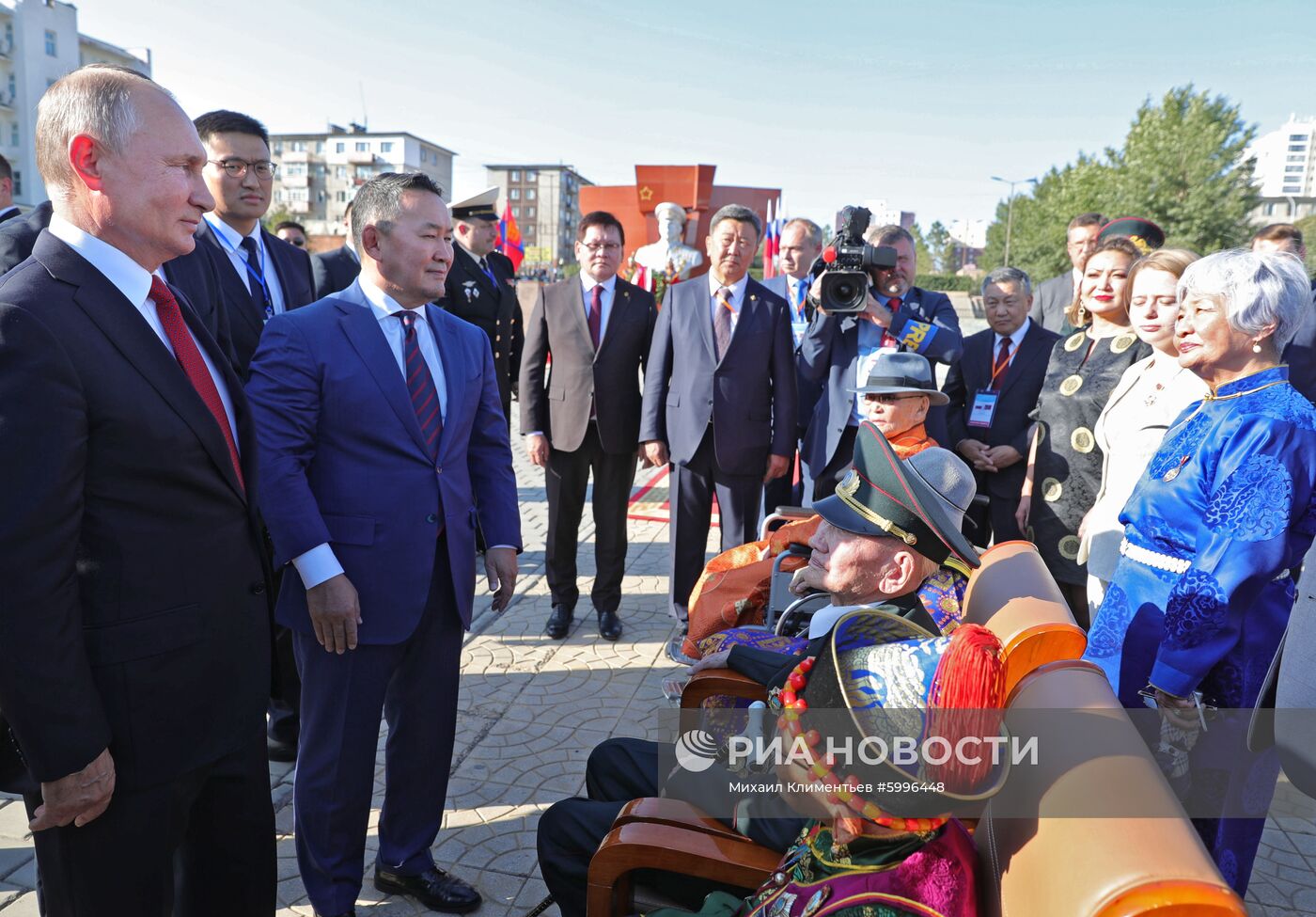 Официальный визит президента РФ В. Путина в Монголию