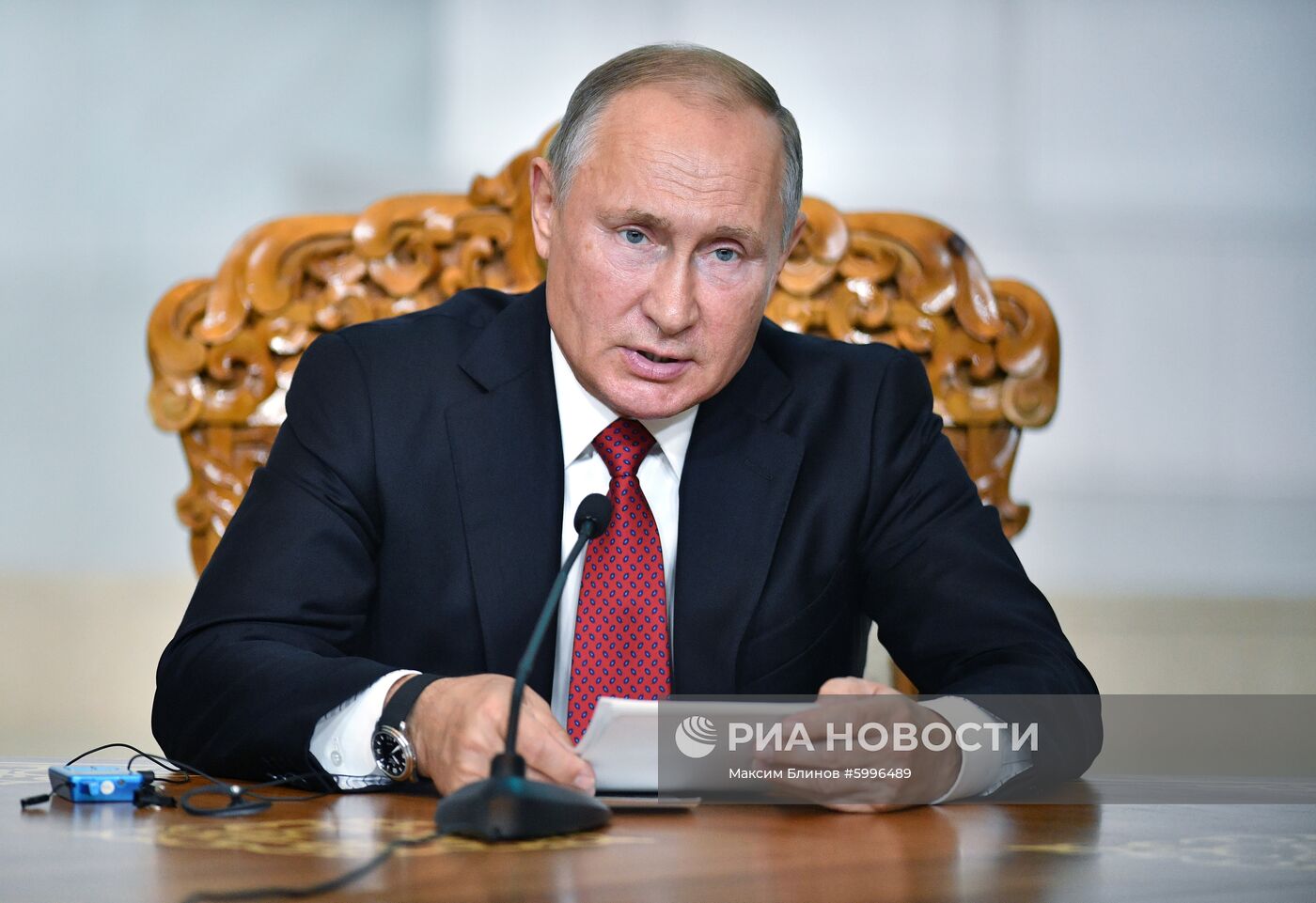 Официальный визит президента РФ В. Путина в Монголию