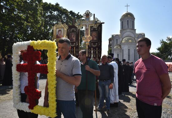 Траурные мероприятия в Беслане