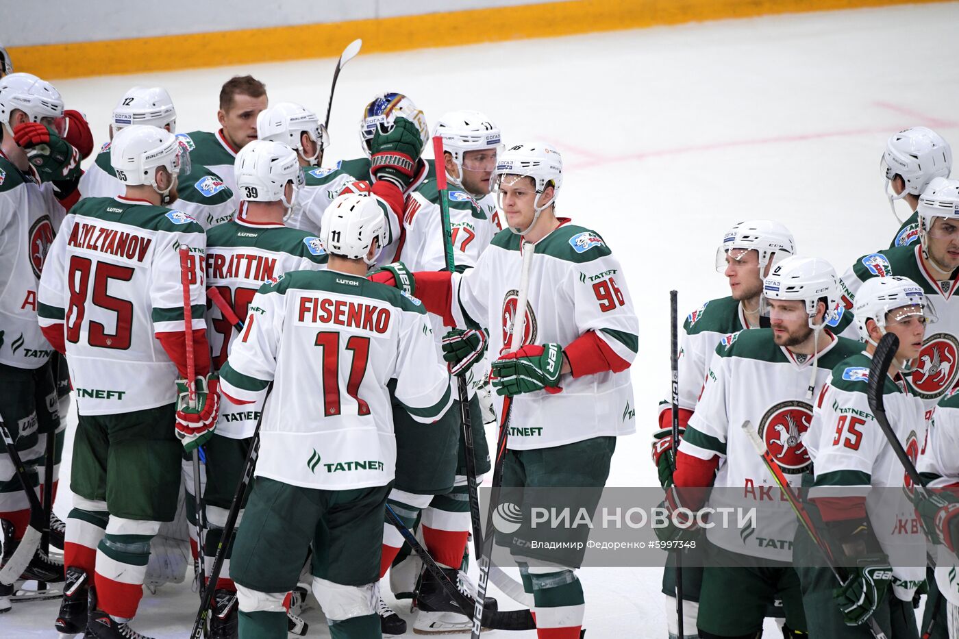 Хоккей. КХЛ. Матч ЦСКА - "Ак Барс"