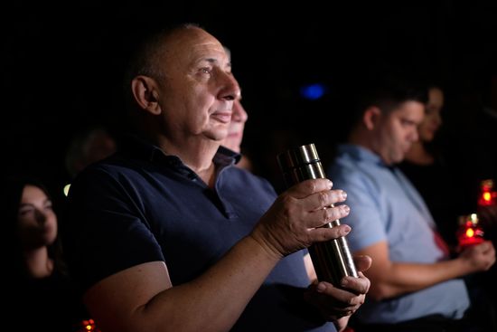 Акция "Свеча памяти" в Краснодаре