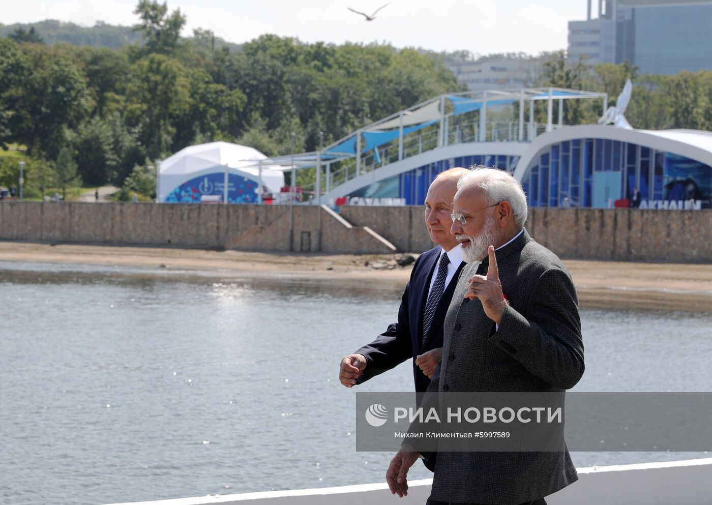 Рабочая поездка президента РФ В. Путина в ДФО