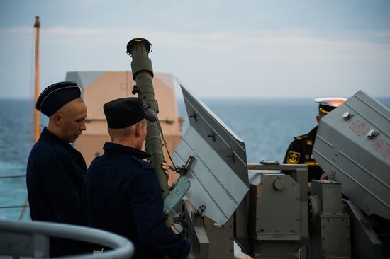 Учения Черноморского флота