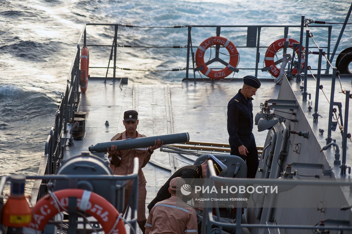 Учения Черноморского флота