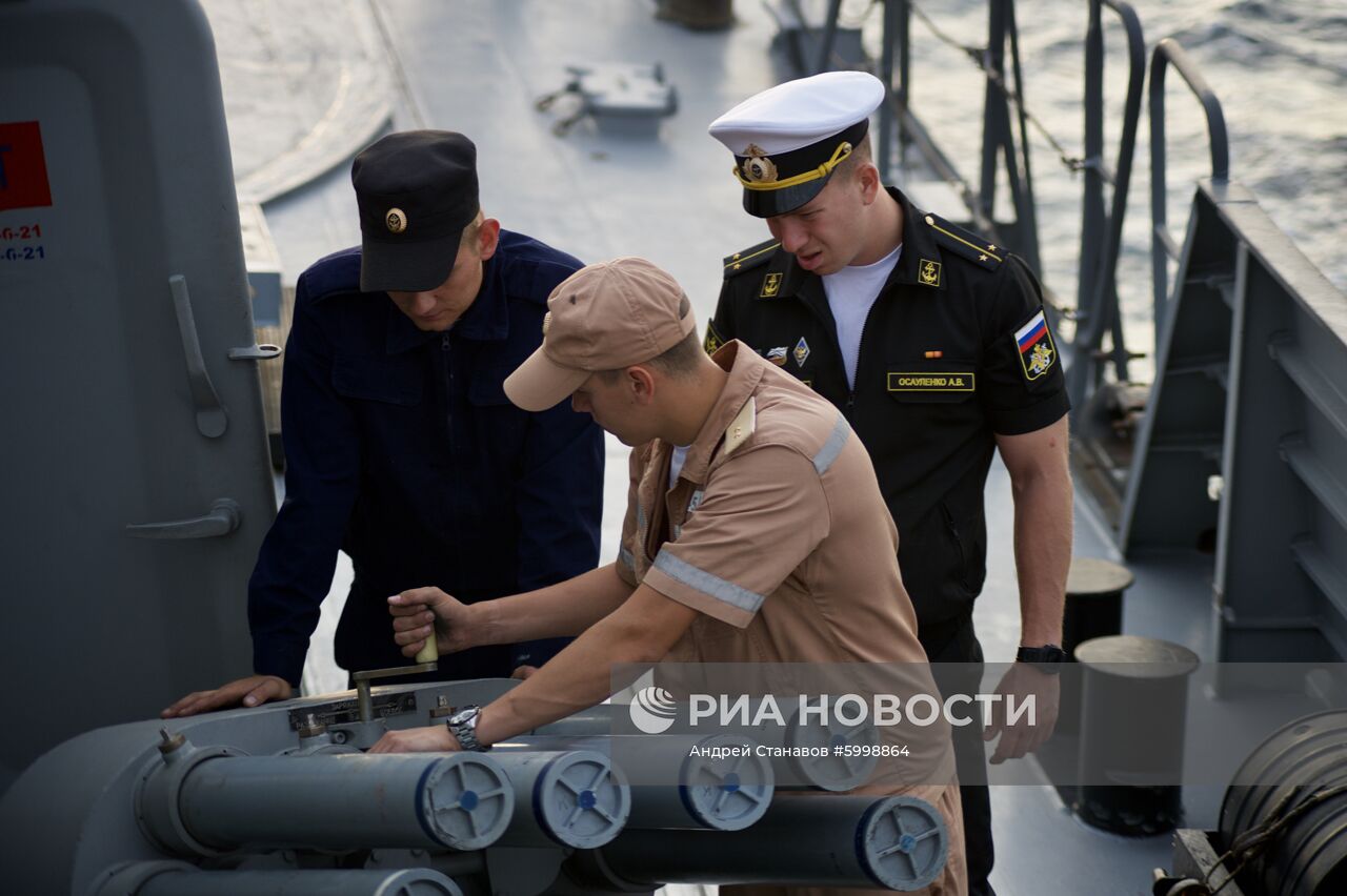 Учения Черноморского флота