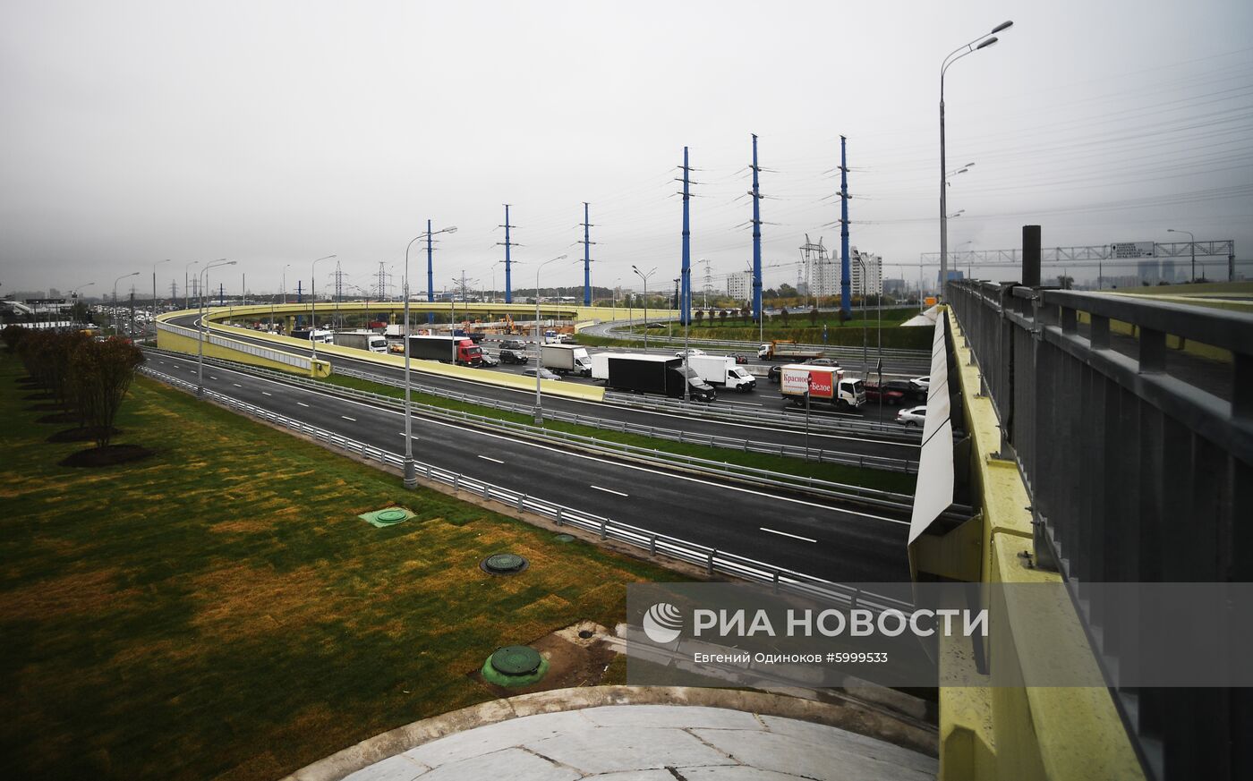 Открытие развязки на пересечении МКАД с ул. Генерала Дорохова