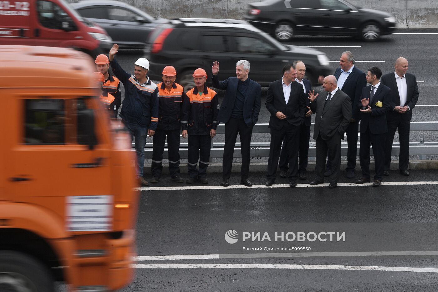 Открытие развязки на пересечении МКАД с ул. Генерала Дорохова