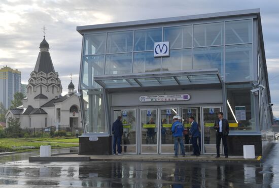 Открытие новых станций метро в Санкт-Петербурге
