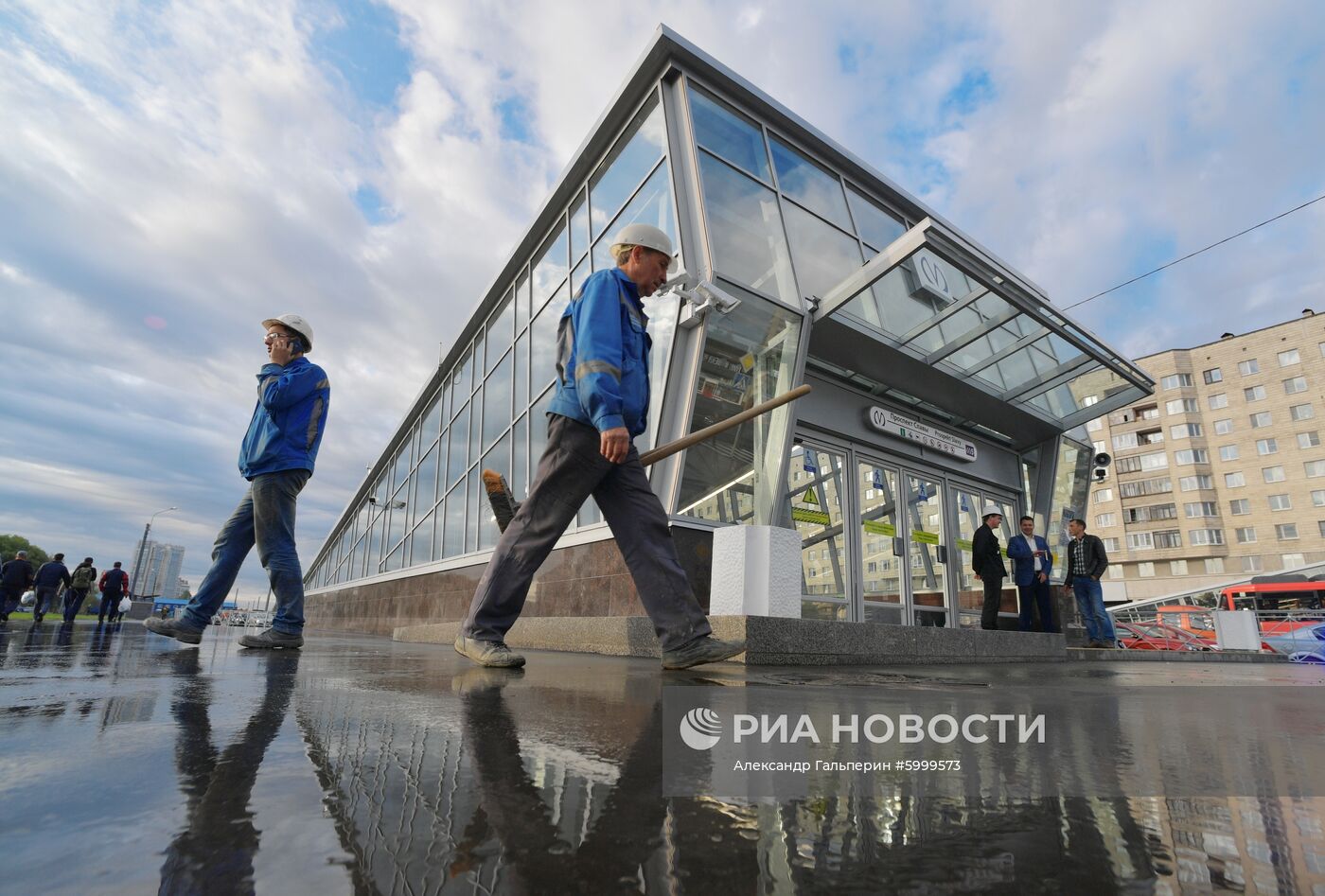 Открытие новых станций метро в Санкт-Петербурге