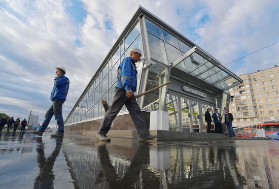 Открытие новых станций метро в Санкт-Петербурге