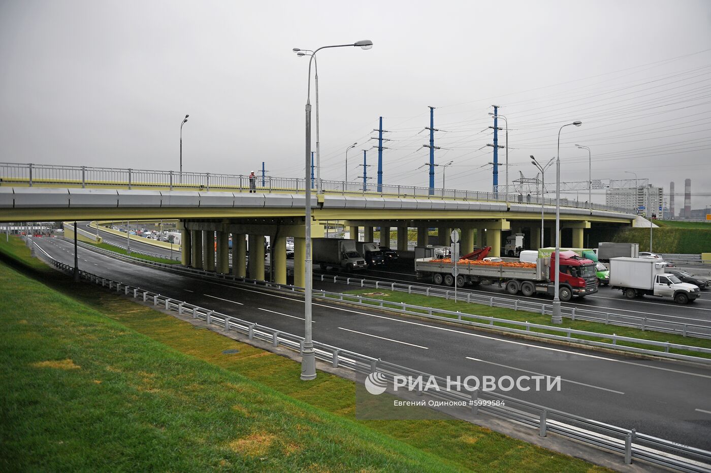 Открытие развязки на пересечении МКАД с ул. Генерала Дорохова