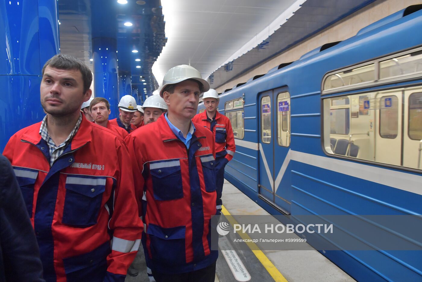 Открытие новых станций метро в Санкт-Петербурге