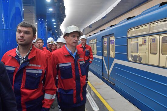 Открытие новых станций метро в Санкт-Петербурге