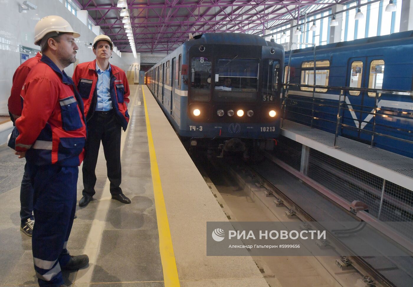 Открытие новых станций метро в Санкт-Петербурге