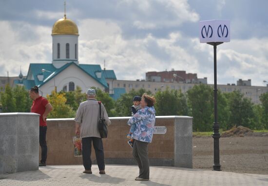 Открытие новых станций метро в Санкт-Петербурге