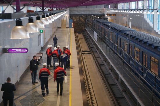 Открытие новых станций метро в Санкт-Петербурге