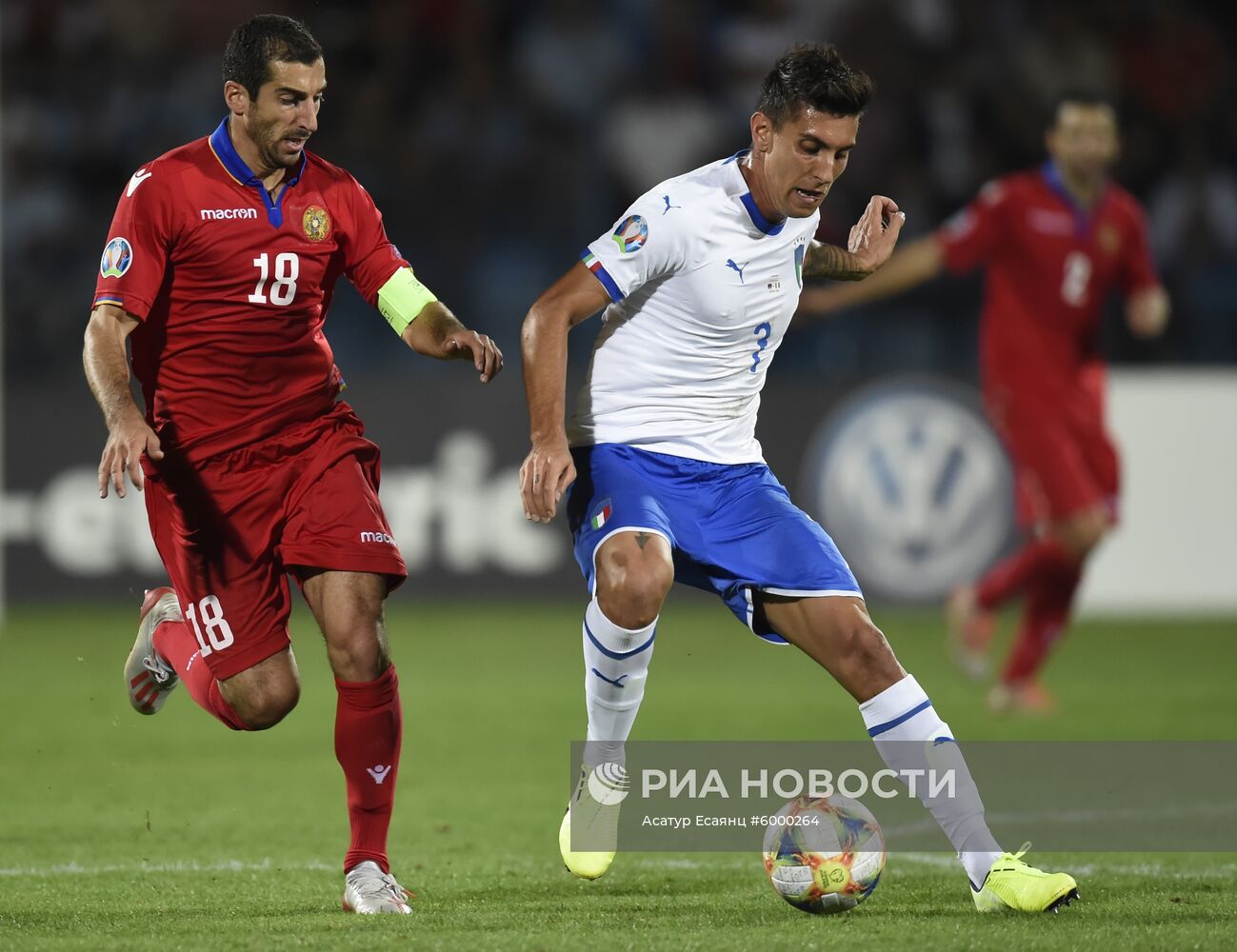 Футбол. Отборочный матч ЧЕ-2020. Армения - Италия
