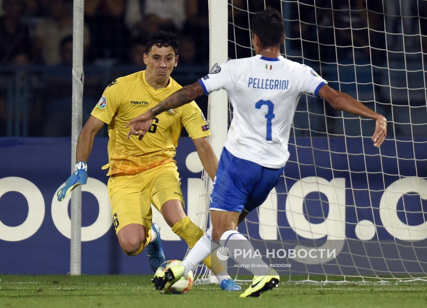 Футбол. Отборочный матч ЧЕ-2020. Армения - Италия