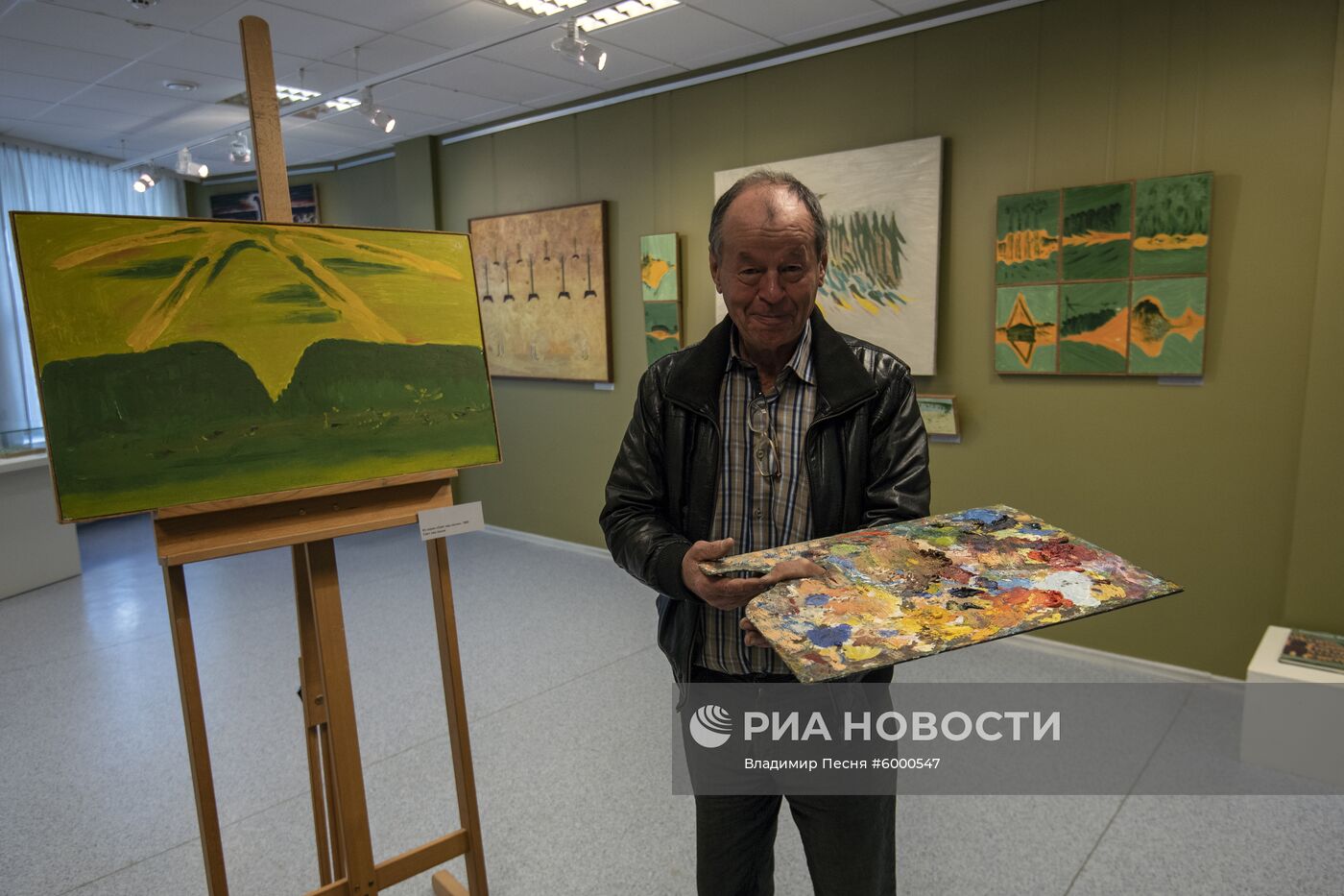 Реставратор из Югры А. Резанов