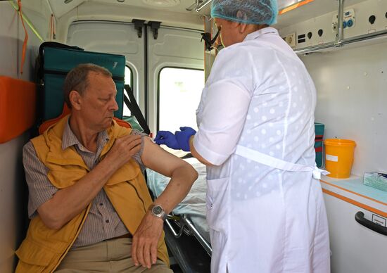 Вакцинация против гриппа в Москве 