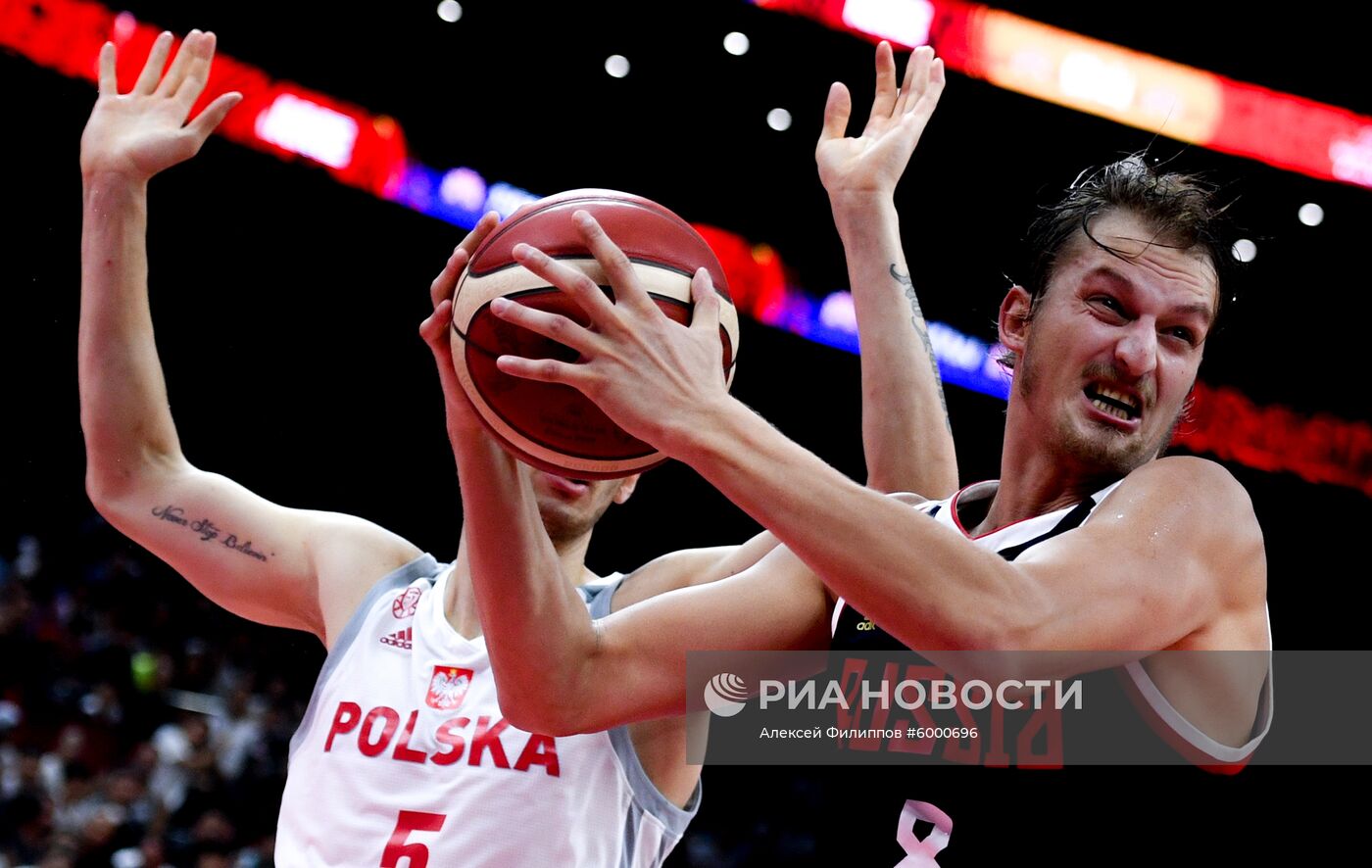 Баскетбол. Чемпионат мира. Мужчины. Матч Польша - Россия