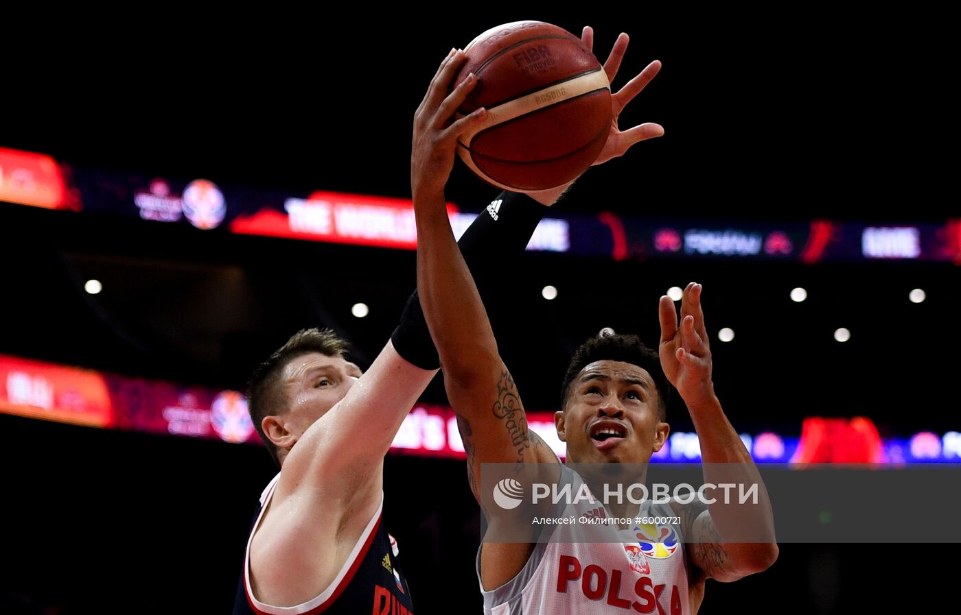 Баскетбол. Чемпионат мира. Мужчины. Матч Польша - Россия