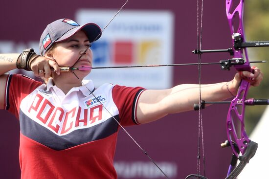 Стрельба из лука. Финал Кубка мира. Первый день	