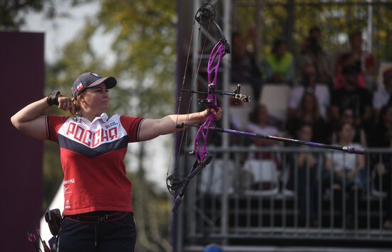 Стрельба из лука. Финал Кубка мира. Первый день	
