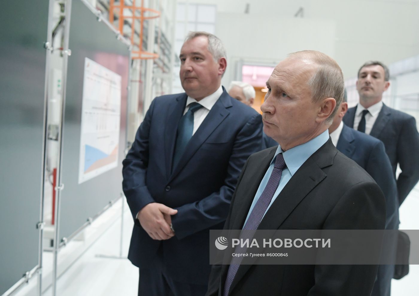 Рабочая поездка президента РФ В. Путина в ДФО