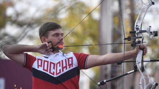 Стрельба из лука. Финал Кубка мира. Первый день	