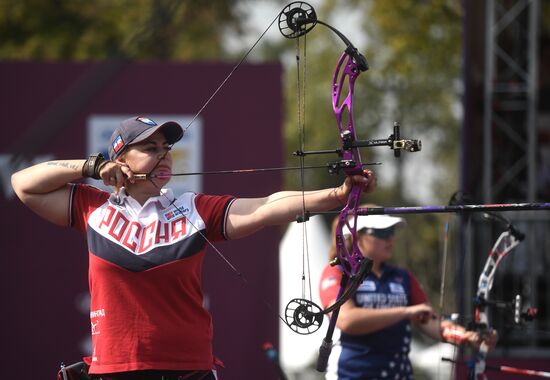 Стрельба из лука. Финал Кубка мира. Первый день	