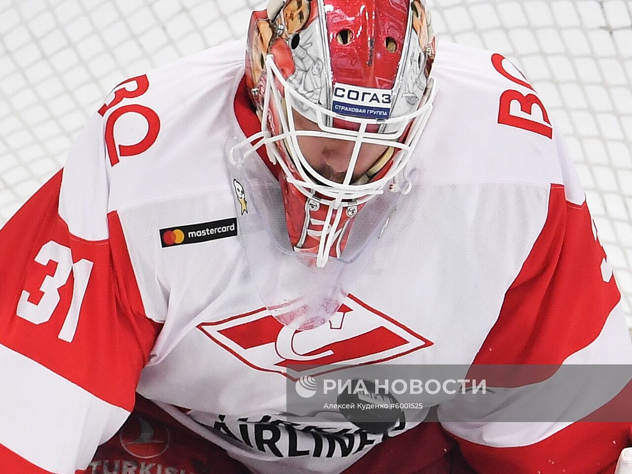 Хоккей. КХЛ. Матч "Динамо" (Москва) - "Спартак"